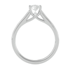 Lab Grown Diamond In White Gold Solitaire Ring