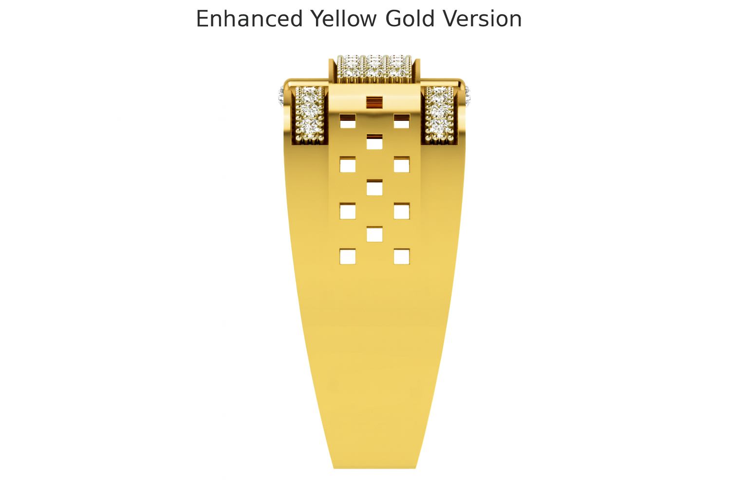 New 18K Amazing Lab-Grown Round Cut Men Diamond Ring