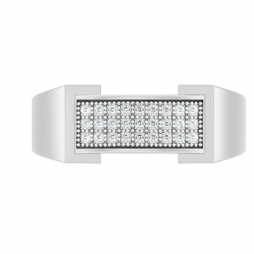 18K White Gold