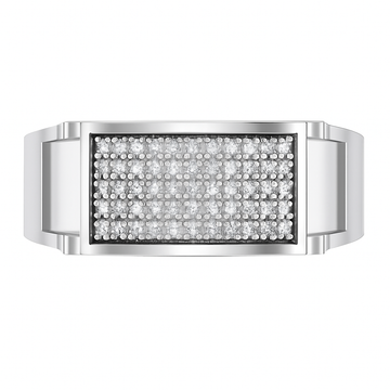 18K White Gold