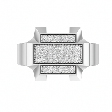 18K White Gold
