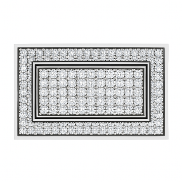 18K White Gold
