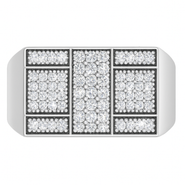18K White Gold