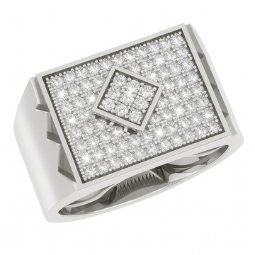 18K White Gold