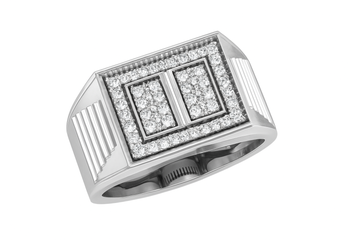 18K White Gold