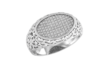 18K White Gold