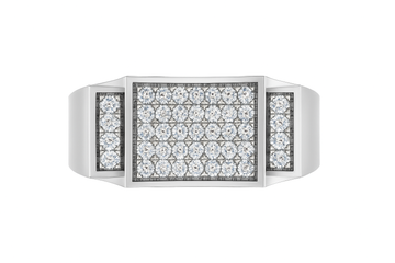 18K White Gold