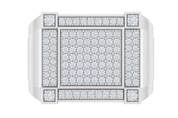18K White Gold