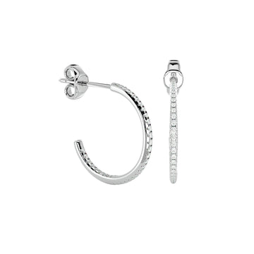 18K White Gold