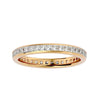 Lab Grown Diamond Band Ring In Yellow Gold