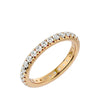 Lab Grown Diamond Band Ring In Yellow Gold