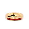 Classic: Heavy Men's Yellow Gold Band Ring No Stones