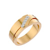 Lab Grown Princess Cut Diamond Mens Ring In Yellow Gold