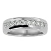 Lab Grown Diamond Men's Platinum Band Ring