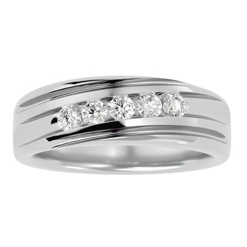 18K White Gold