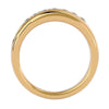 Lab Grown Diamond Men's Yellow Gold Band Ring