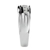 Lab Grown Diamond Men's Platinum Band Ring