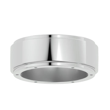 18K White Gold