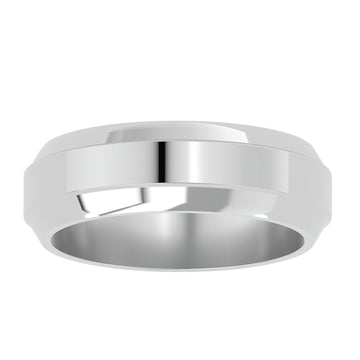 18K White Gold