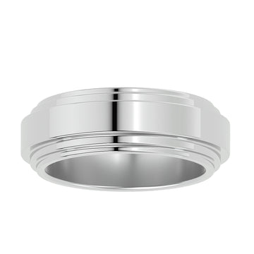 18K White Gold