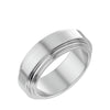 Bold: Men's Platinum Band Ring No Stones