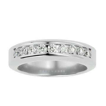 18K White Gold