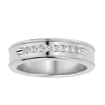 18K White Gold