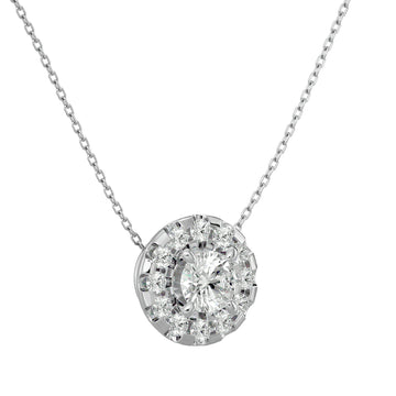 18K White Gold