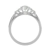 Lab Grown Diamond In White Gold Solitaire Ring