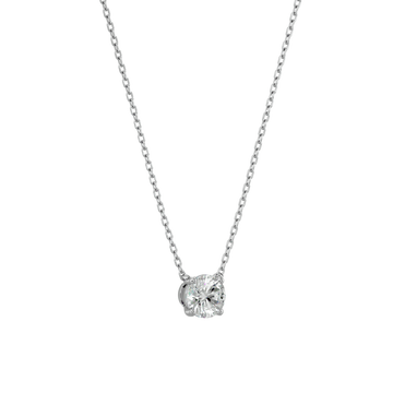 18K White Gold