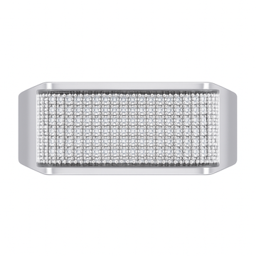 18K White Gold