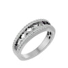 Lab Grown Round Diamond Band Ring In Platinum