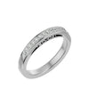 Lab Grown Princess Cut Diamond Couples Band Ring In Platinum