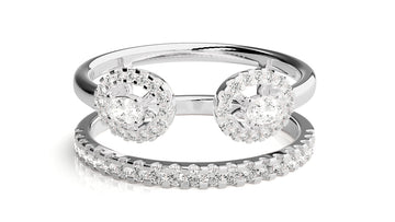 18K White Gold