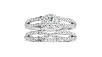 18K White Gold