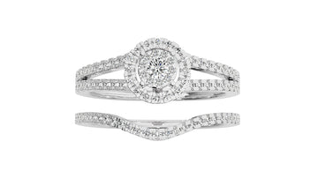 18K White Gold