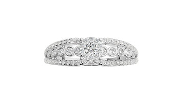 18K White Gold