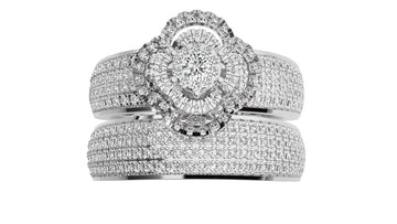 18K White Gold