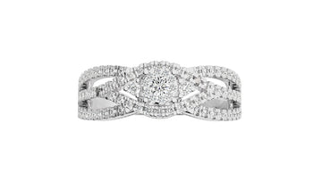 18K White Gold