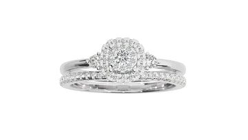 18K White Gold