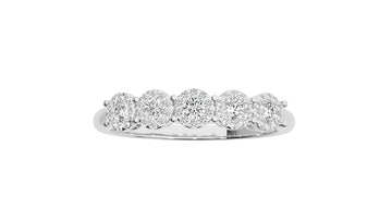 18K White Gold