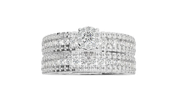 18K White Gold