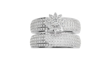 18K White Gold