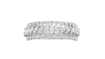 18K White Gold