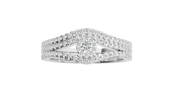 18K White Gold
