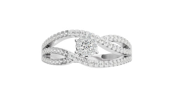 18K White Gold