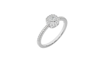 18K White Gold