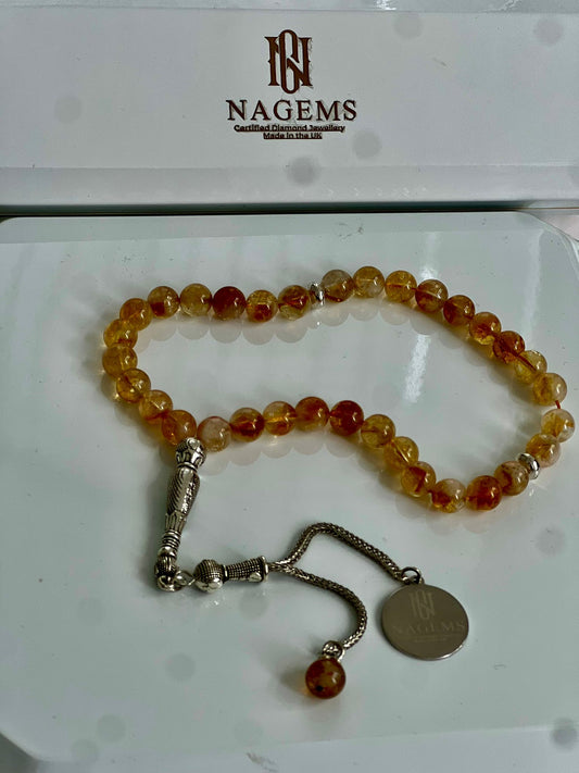 British Certified Natural Gems Mixed Agate in luxurious box