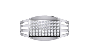 18K White Gold