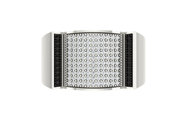18K White Gold